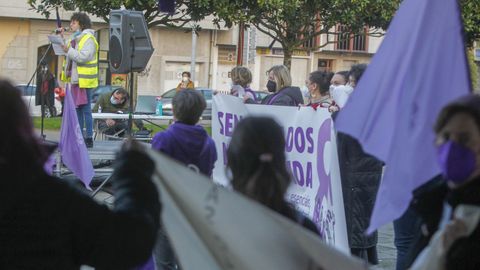 Concentración por el 8M en Ferrol