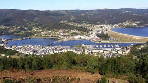 Vista del interior de la ría de Viveiro, en una imagen de archivo