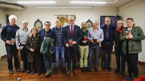 Foto de familia del acto de entrega del premio en la edición del 2019
