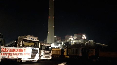 La central de carbón de Endesa, bloqueada