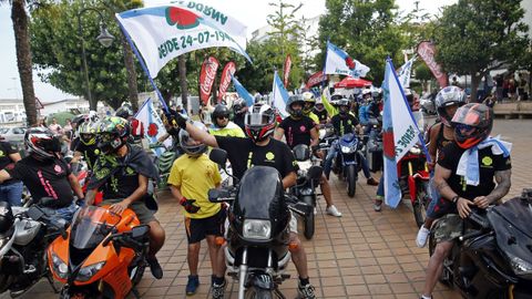 El motoclub está muy involucrado con lo que sucede en Ribeira e, incluso, anunciaron el inicio de la Festa da Dorna en el 2018