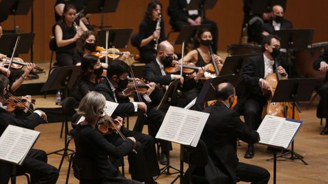 Concierto de la OSG en el Palacio de la Ópera. Imagen de archivo