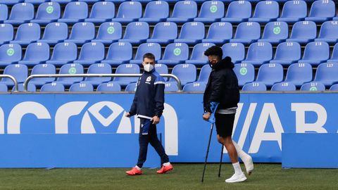 Derik visitó a sus compañeros