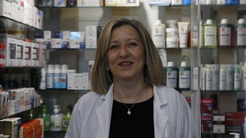 Nieves López es farmacéutica