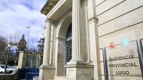 Exteriores de la Audiencia Provincial de Lugo