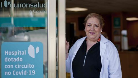 Pilar Iglesias, psicóloga coordinadora del servicio de apoyo emocional del Hospital Quirón de A Coruña