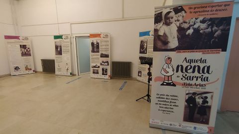 Mostra sobre Xela Arias na Casa da Cultura de Sarria