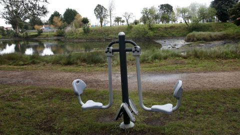 Chequeo en el paseo boirense del rio Coroño