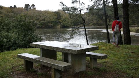 Chequeo en el paseo boirense del rio Coroño