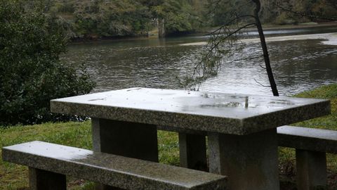 Chequeo en el paseo boirense del rio Coroño