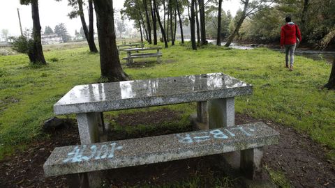 Chequeo en el paseo boirense del rio Coroño