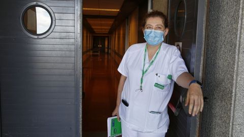 Emma Rodríguez Corte, enfermera de urgencias y secretaria provincial del sindicato Satse