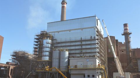 Factoria de ArcelorMittal en Gijón