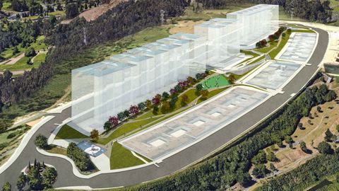Recreación del corredor verde en Novo Mesoiro