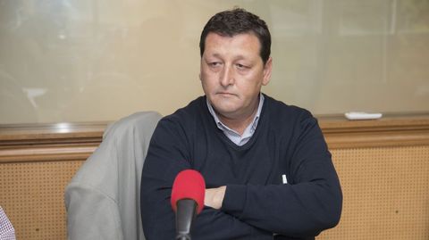 José Manuel Traba, exalcalde de Fisterra, en una imagen anterior a la pandemia