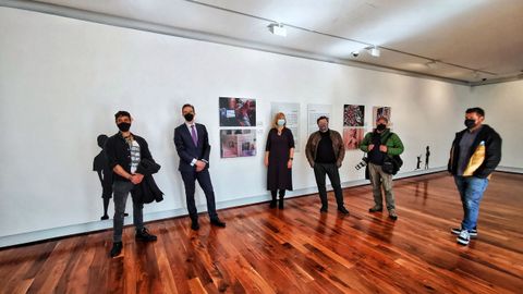 Inauguración de la muestra Miradas desde o confinamento