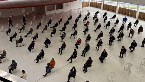 Vacunación masiva en Expocoruña