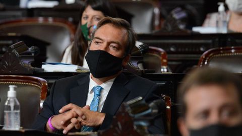 El ministro de Justicia argentino en la apertura de sesiones del Congreso de la Nación.