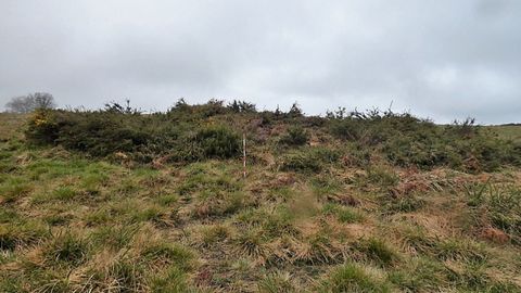 Os túmulos funerarios están na Serra do Rañadoiro de Baralla