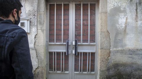 Algunos vecinos han tapiado sus propiedades, la última el pasado sábado