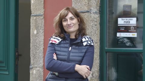 En la imagen, Marta Pazo, coordinadora de Cáritas en la diócesis de Mondoñedo-Ferrol
