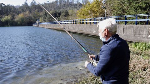Primera jornada en el embalse de Zamáns