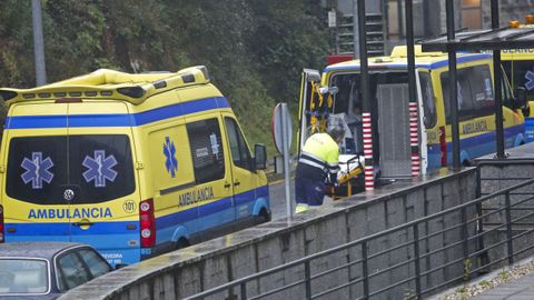 En el hospital Montecelo, en Pontevedra, hay 12 pacientes covid en planta y 5 graves en la uci