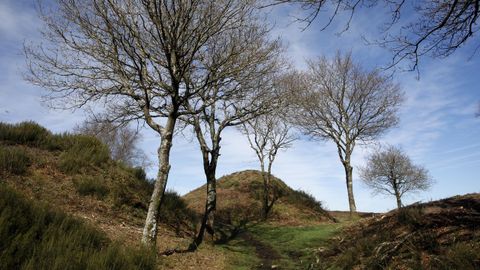 El castro de Castromaior destaca por su buena conservación y las vistas del centro de la provincia de Lugo