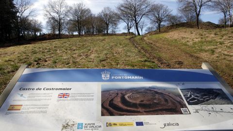El castro de Castromaior destaca por su buena conservación y las vistas del centro de la provincia de Lugo