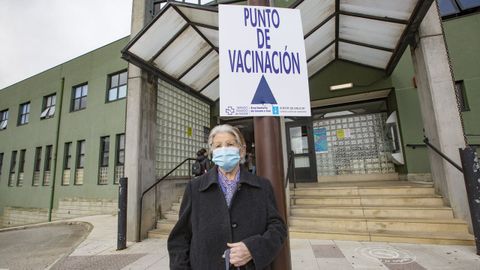 Sigue la campaña entre mayores de 80, en la imagen Celsa Elena Míguez, de 94 años