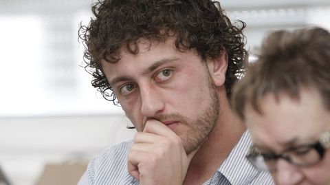 Roi Rigueira, portavoz del PSOE en la corporación local de Taboada