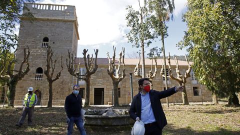 Visitamos el pazo de Goians