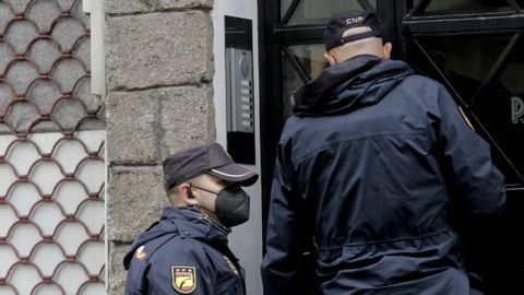 Imagen de archivo de una actuación de la Policía Nacional