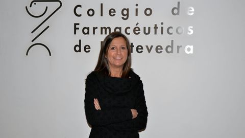 Alba Soutelo, presidenta del Colegio de Farmacéuticos de Pontevedra