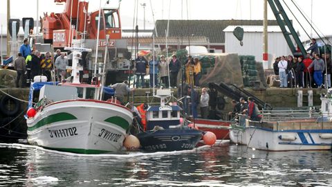 Antes de irse a pique en Ribadeo, el Leixón ya se hundido y había sido reflotado en Camariñas, en el 2009