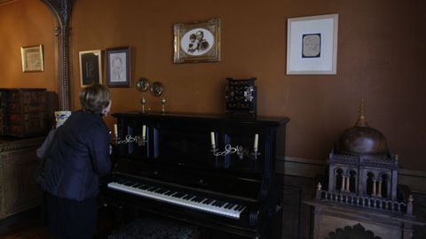 Imagen de la casa-museo de Vicente Risco