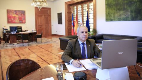 José Tomé, presidente de la Diputación de Lugo