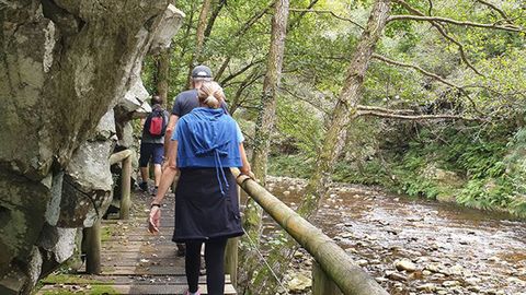 Ruta del río Esva, en Valdés