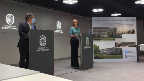 El alcalde y la conselleira de Política Social presentaron el proyecto de residencia para la tercera edad el pasado mes de octubre