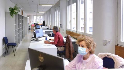 Instalaciones del nuevo juzgado de lo social de A Coruña