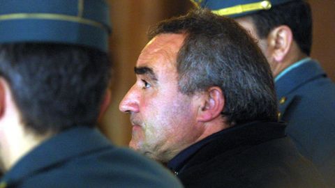 Alfredo Sánchez Chacón, durante un juicio en Pontevedra