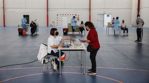 Cribado en el municipio de O Irixo, que dejó cuatro positivos tras las pruebas realizadas