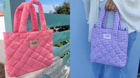Dos de los bolsos de AM Store de su colección de primavera