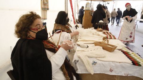 A mostra Artesanía Viva comezou este sábado en Lugo