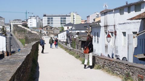 La jornada de ayer tuvo poca animación en Lugo