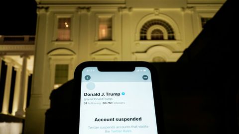 Trump abri su cuenta de Twitter en el 2009 y lleg a tener 89 millones de seguidores antes de ser censurado.