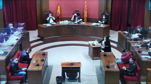 Declaraciones durante la segunda sesión del juicio a la manada de Sabadell