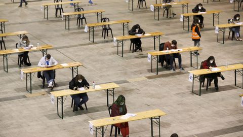 Examen de oposición del 14 de marzo en Silleda
