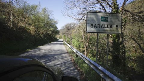 La carretera entre Baralla y la A-6 en Neira de Rei tiene 5 kilómetros