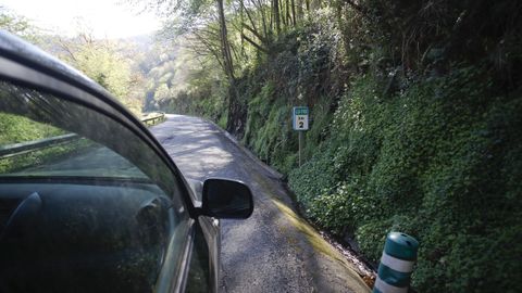La carretera entre Baralla y la A-6 en Neira de Rei apenas está señalizada